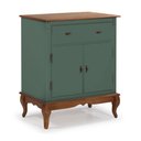Ver imagem 1 de Balcão Buffet com 2 Portas e 1 Gavetas Pés Luis Xv 60629 Linz Móveis
