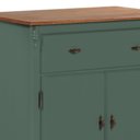 Ver imagem 2 de Balcão Buffet com 2 Portas e 1 Gavetas Pés Luis Xv 60629 Linz Móveis