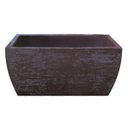 Ver imagem 1 de Vaso Planta 50x25 Jardineira Floreira Polietileno - MARROM CAFE 003