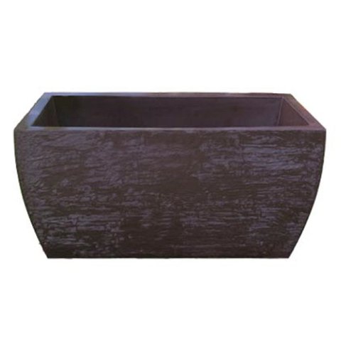 Vaso Planta 50x25 Jardineira Floreira Polietileno - MARROM CAFE 003
