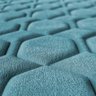 Maca Reta Ana matelassê SLK Decor Azul Turquesa - 2