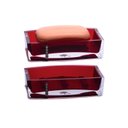 Ver imagem 5 de Kit Banheiro Acrílico 4 Peças Lavabo Porta Sabonete Vermelho