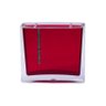 Kit Banheiro Acrílico 4 Peças Lavabo Porta Sabonete Vermelho - 3