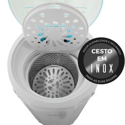 Centrifuga Roupas BCR15B Britânia Cesto Extragrande Inox 15Kg 127V - 3