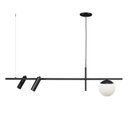 Ver imagem 1 de Pendente Tubo Retangular 100cm Preto PD1192