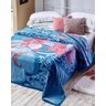 Cobertor Casal Raschel Jolitex 1,80x2,20m Danubio Azul - 1