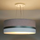Ver imagem 1 de Pendente de Teto Led 50x15cm Faixa Dupla Tom Luz Iluminação