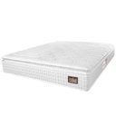 Ver imagem 1 de Colchão Casal Queen Espuma D33 Pillow Top Van Gogh 158x198x24cm Branco Hellen - Suporta até 120 Kg