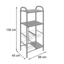 Ver imagem 3 de Fruteira 3 Cestas 3 Prateleiras Lavinea Plus