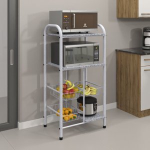 Fruteira 3 Cestas 3 Prateleiras Lavinea Plus 