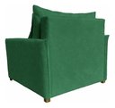 Ver imagem 6 de Poltrona-Cama Monica Retratil Macia Quarto Visita Sala Suede:Verde/Suede