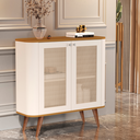 Ver imagem 4 de Buffet com 2 Portas e 1 Prateleira Madrid Pérola Nature
