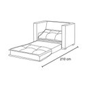 Ver imagem 4 de Sofá Cama Solteiro Suede Londres