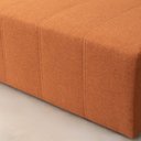 Ver mais imagens de Sofá Cama Retrátil e Reclinável 3 Lugares 180cm em Linho Baraúna CabeCasa MadeiraOriginals Laranja T