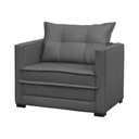 Ver imagem 5 de Sofá Cama Solteiro Suede Londres