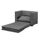 Ver imagem 2 de Sofá Cama Solteiro Suede Londres