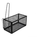 Ver imagem 2 de Ratoeira Gaiola Pega Rato Camundongo Grande Armadilha Roedores Ratazana Captura Prende Protege Casa