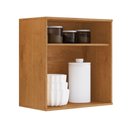 Ver imagem 6 de Armário Aéreo Lorena 60cm 2 Portas MDP Porta de Bater Off White Kaiki Móveis