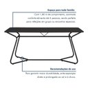Ver imagem 7 de Mesa de Jantar Retangular 180x75,5cm Vareta Preto