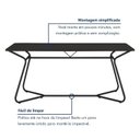 Ver imagem 5 de Mesa de Jantar Retangular 180x75,5cm Vareta Preto
