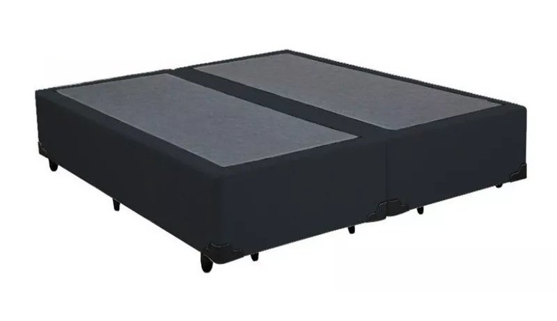 Cama Box Bipartido Casal + Colchão Ortobom Iso 1.0.0 Ortopillow D33 68x138x188 - 4