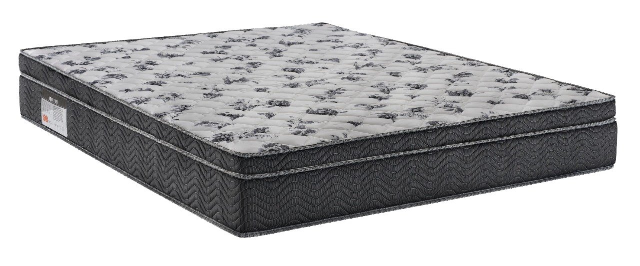 Cama Box Bipartido Casal + Colchão Ortobom Iso 1.0.0 Ortopillow D33 68x138x188 - 2