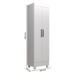 Armário Multiuso Lite Branco Brilho – Móveis Leão - 3