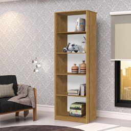 Estante para Livros 4 Prateleiras Office - 1 Estante para Livros 4 Prateleiras Office - 1
