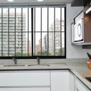 Ver imagem 2 de Janela de Alumínio de Correr 100x120cm 2 Folhas Grade Hale Esquadrias