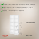 Ver imagem 2 de Estante Clean 900 X 1878 - Branco 5333