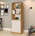 Ver imagem 1 de Estante de Livros 60CMX171CM 2 Portas 4 Prateleiras Office