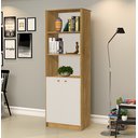 Ver imagem 1 de Estante para Livros 2 Portas 4 Prateleiras Office