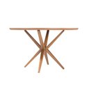 Ver imagem 6 de Mesa de Jantar Redonda Madeira Maciça 1,30m 6 Lugares Eva Marrom/Castanho