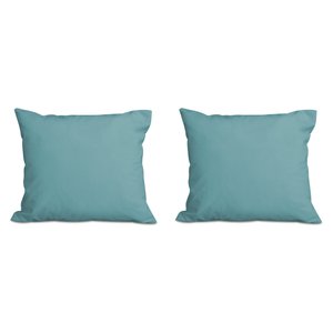 Kit 2 Almofadas Decorativa Quadrado 45x45 Cm Cm Sala Quarto Sofá Suede Azul Turquesa Eli Móveis e de