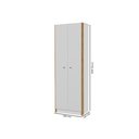 Ver imagem 4 de Armário para Escritório Alto 2 Portas Office 