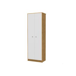 Armário para Escritório Alto 2 Portas Office Marrom - 2 Armário para Escritório Alto 2 Portas Office Marrom - 2