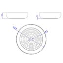 Ver imagem 4 de Cuba de Apoio Deca 50x50 L.12050.gt.16 Redonda Gota Branco Fosco