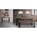 Ver imagem 2 de Mesa de Jantar 180x90cm Tampo Madeira Maciça Boston 