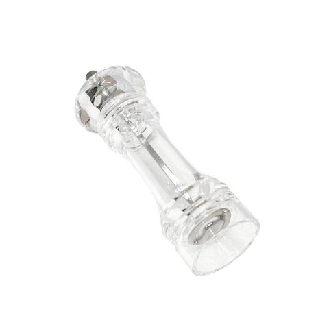Moedor Pimenta Sal Grosso Luxo Acrílico Transparente 18cm Frg0442 Frigopro