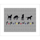 Ver imagem 1 de Tapete Capacho Friends Pets