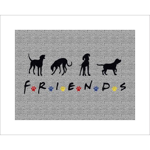 Tapete Capacho Friends Pets