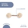 Brinquedo Bolinhas com Graveto Matatabi para Gatos - Oikos Animal - 3