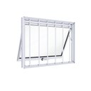 Ver imagem 1 de Janela de Alumínio Maximo Ar com Grade 60x80xm Lucasa Ideale
