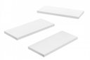 Ver imagem 1 de Prateleira MDF 30 x 15 cm Kit 3 Peças Eví Decor