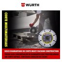 Ver imagem 5 de Disco de Corte Diamantado Multimaterial Corta Tudo Wurth