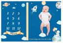 Ver imagem 3 de Lençol Cenário para Foto Mêsversário Espaço Minha Estrelinha Lençol Mesversario, Cenário para Foto M