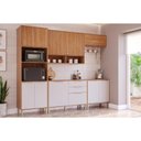 Ver imagem 1 de Cozinha Completa 5 Peças Divina CZ606 Cinamomo/Off White MGM