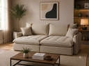 Ver imagem 1 de Sofa Orion 1.80 Nobly Linho Capuccino