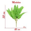 Ver imagem 5 de 10 Ramos Decoração Arranjo Samambaia Artificial 35cm
