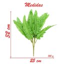 Ver imagem 4 de 10 Ramos Decoração Arranjo Samambaia Artificial 35cm
